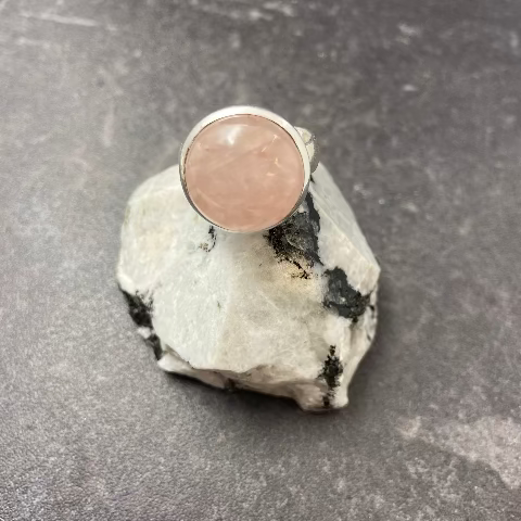 Rose Quartz Rings