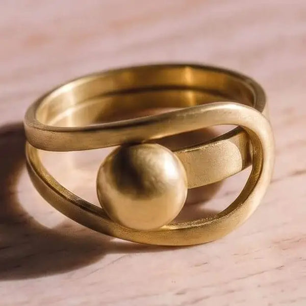 Sculptural Wrap Ring