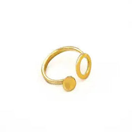 Semi Cuff Adjustable Ring
