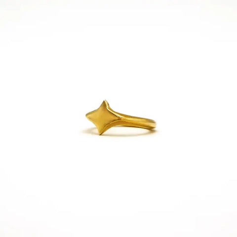 Brass Star Ring
