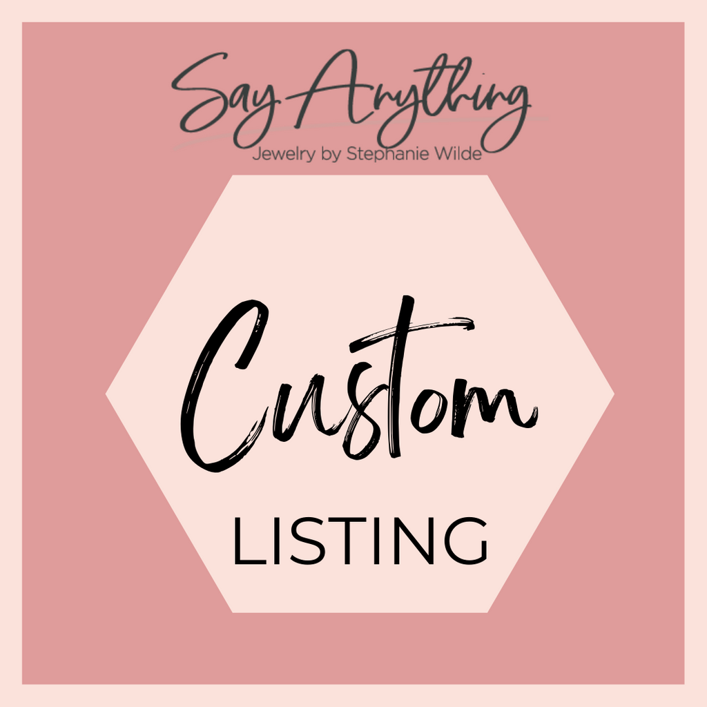Custom Listing for Erin Patten