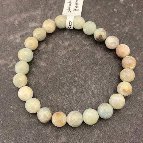 Aura-treated Labradorite Stretch Bracelets