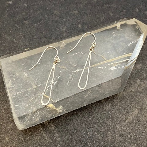 Open Paddle Sterling Silver Dangles