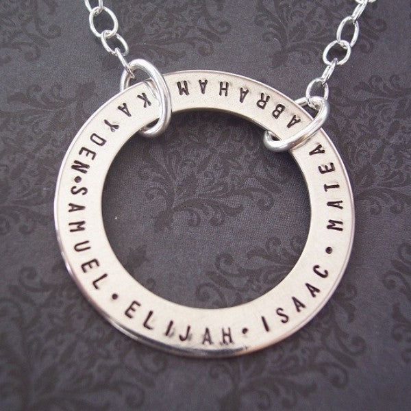 Floating Family Necklace