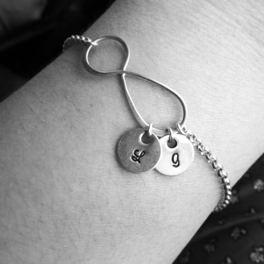 Infinity Bracelet with Initials